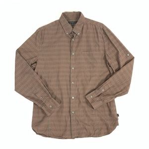 JOHN VARVATOS STAR USA Gingham Button Down Shirt